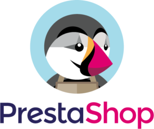 Logo du CMS spécialisé dans la création de boutiques ecommerce PrestaShop